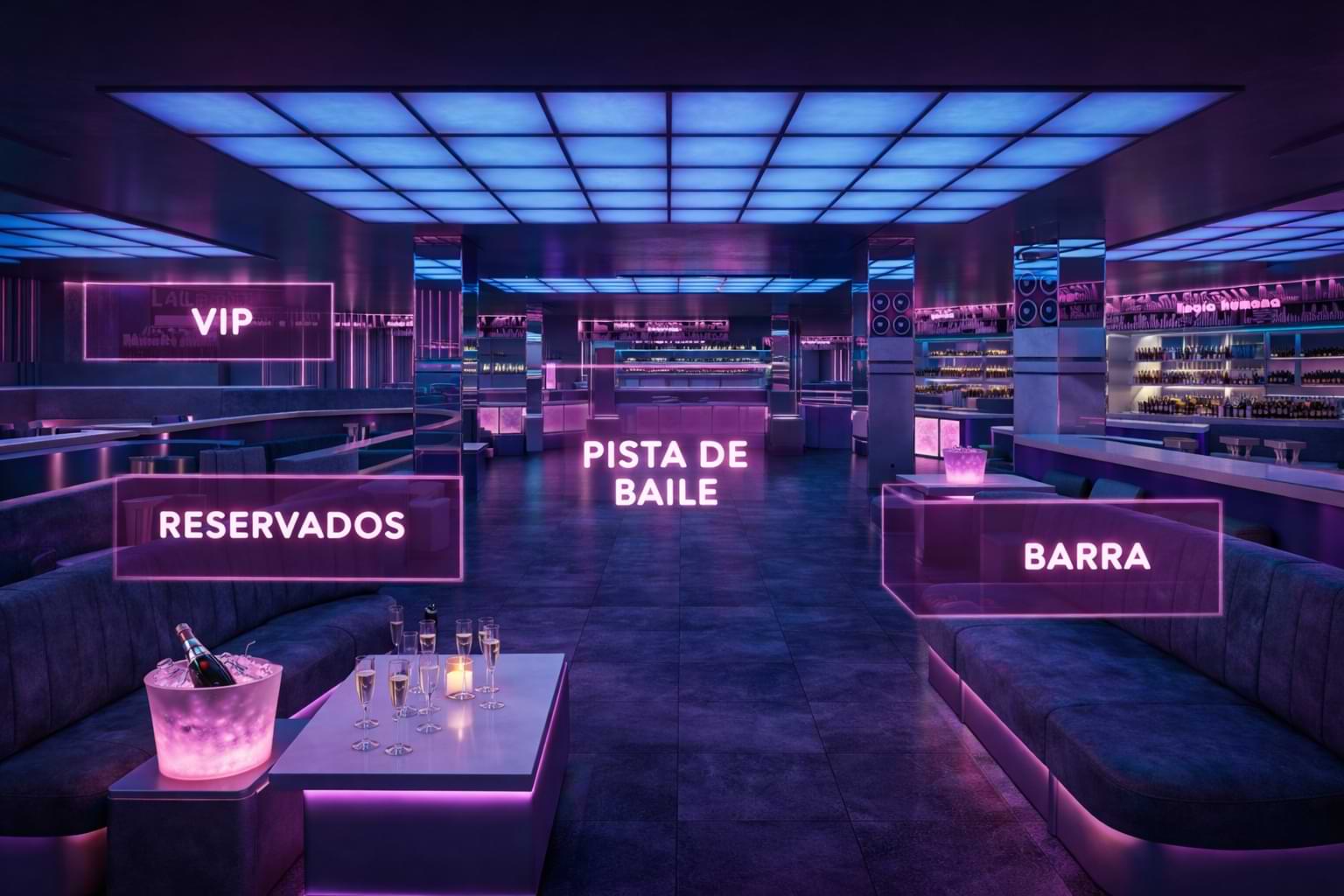 mapa plano mesas vip